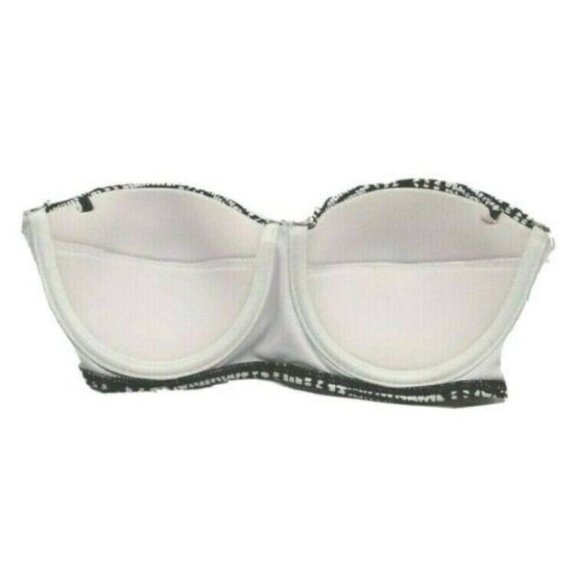 Altard State Swim Bikini Top Bandeau Small Black - Picture 8 of 10